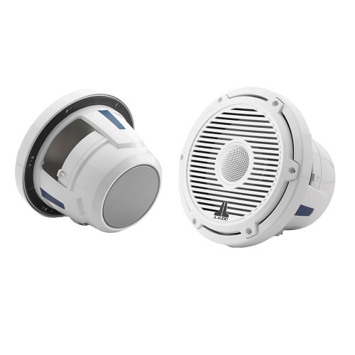 JL Audio M6 Series 8.8" Marine Coaxial Speakers w\/Gloss White Classic Grille - M6-880X-C-3Gw [010-03499-00]