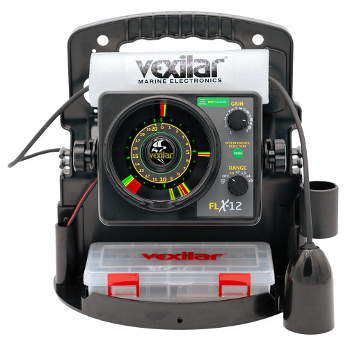 Vexilar FLX-12 Pro Pack II Fishing System w\/12 Degree Ice Ducer [PPX1212]