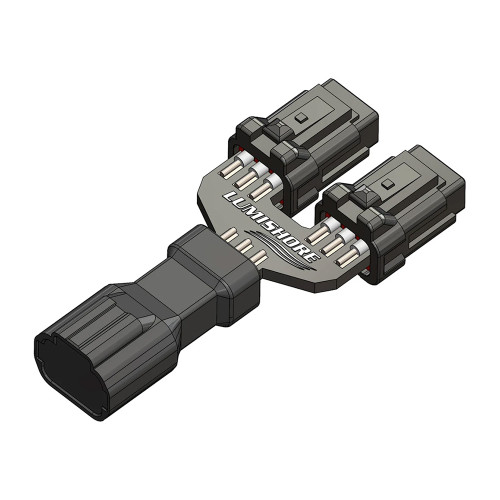 Lumishore Lux Strip  Neon Flex 6-Core 2-Way Splitter [010-14465-00]