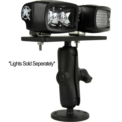 RIGID Industries RAM Bolt Down 3.7" Arm - 6.25" x 2" Plate [40075]