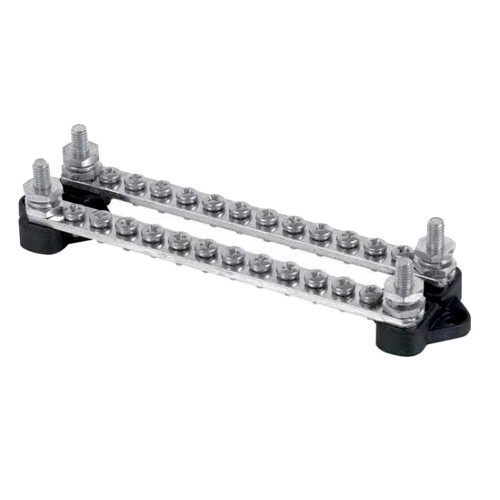 BEP Pro Installer Bus Bar - 12 Way - 2 x 100A [BB-12W-2NC\/DSP]