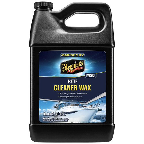 Meguiar's #50 Boat\/RV Cleaner Wax - Liquid 1 Gallon [M5001]