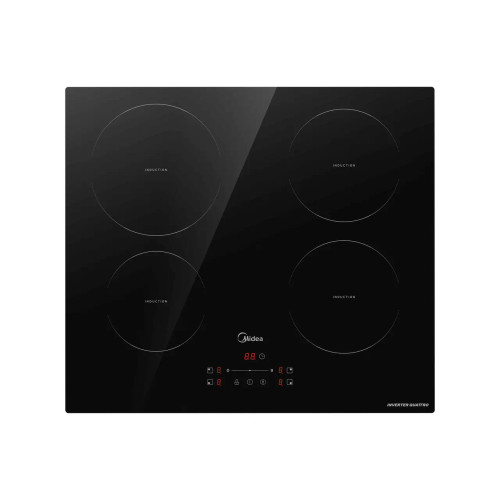 Midea MIH740F238K0 60cm Induction Hob 4 hobs in Black
