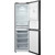 Midea MDRB379FGD30 Total No Frost Fridge Freezer, 60/40, Black, D Rated