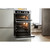 Whirlpool AKL 309 IX Built-in Double Oven in Inox and Black - AKL309IX