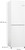 Bosch KGN27NWEAG, Free-standing fridge-freezer with freezer at bottom - KGN27NWEAG