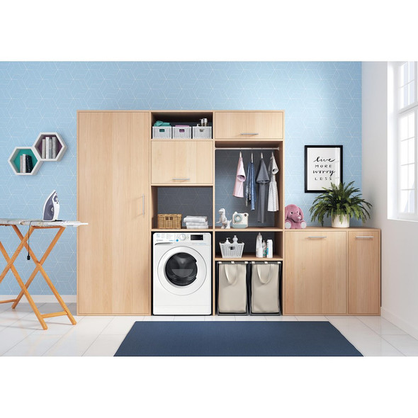 Indesit BDE 86436 WV UK Freestanding 8+6kg Washer Dryer - White - BDE86436WVUK