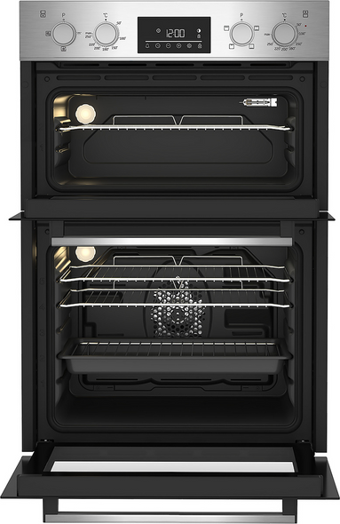 Beko BBADF22300X Built-In Double Electric Oven - Stainless Steel - BBADF22300X