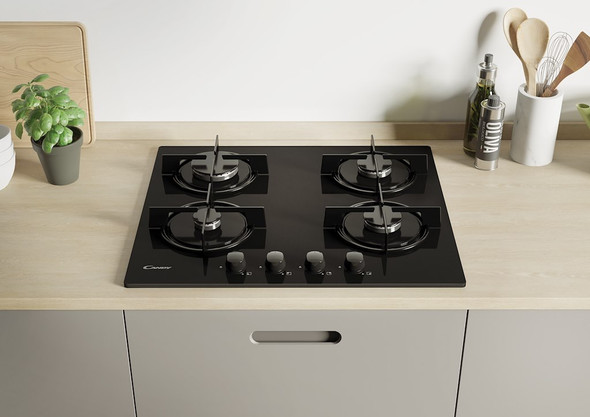 Candy CVW6BB 60cm Gas Hob