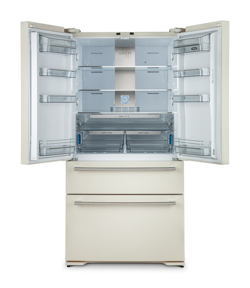 Rangemaster DXD Ivory Doors open