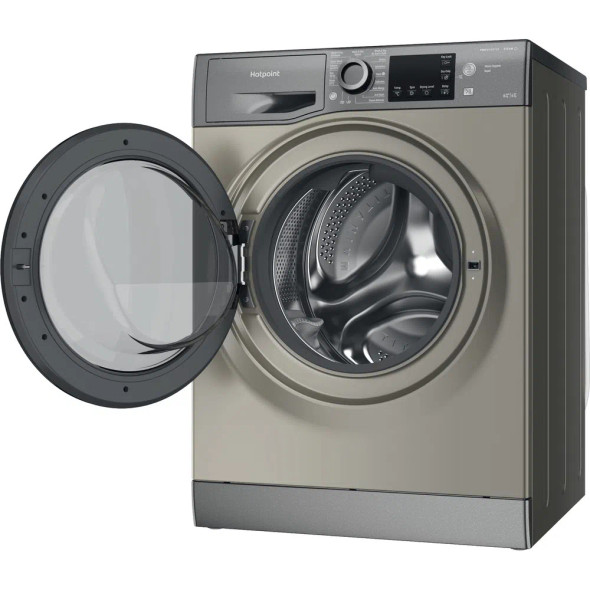 Hotpoint Anti-Stain NDB 8635 GK UK 8+6KG Washer Dryer with 1400 rpm - Graphite - NDB8635GK