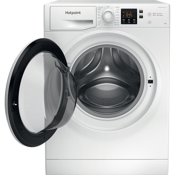 Hotpoint freestanding front loading washing machine - NSWF846WUK