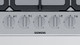 Siemens EG7B5QB90, Gas hob