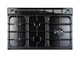 90 hob Sit on pan supports