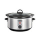 Tower T16039 Slow Cooker 3.5LT - Stainless Steel - T16039
