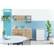 Indesit I55ZM 1120 W UK Freestanding Undercounter Freezer - White - I55ZM1120W
