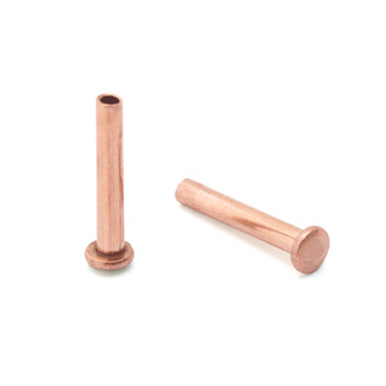 1/16" Dia. 3/8" Long Copper Rivet (50pcs.)