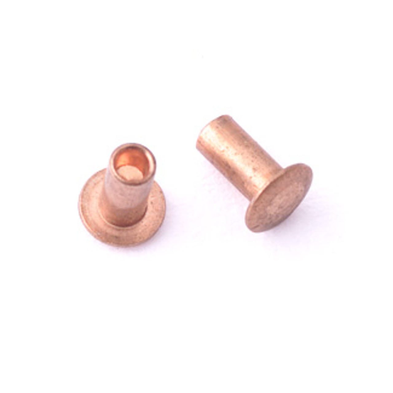 1/16 Dia. 1/8 Long Copper Rivet (50pcs.) - Metal Clay & Crafted