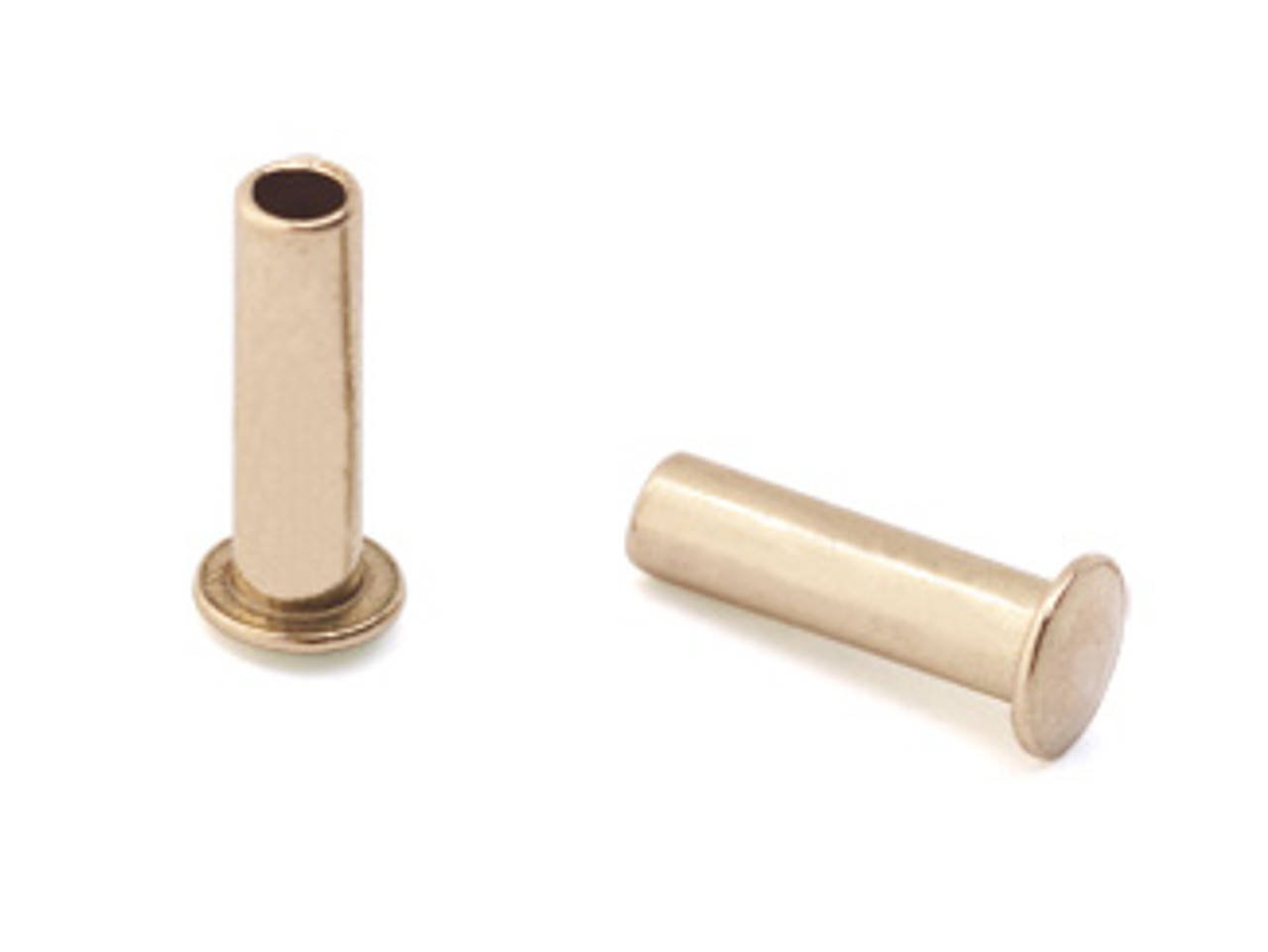 3/32" Dia. 5/16" Long Brass Rivet (50pcs.)