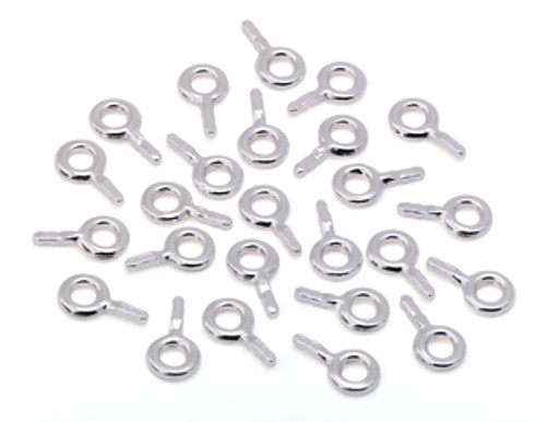 4mm OD Embeddable Jump Rings (25 pcs.)