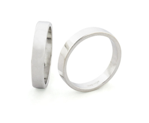 4mm Wide Ring Band - Size 9
