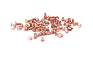 Assorted 1/16 Dia. Short Aluminum Rivets (100 pcs.) - Metal Clay & Crafted  Findings