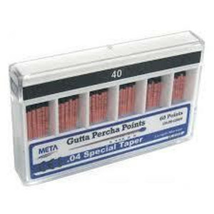 GUTTA PERCHA TAPERED .06 #40 60/PK