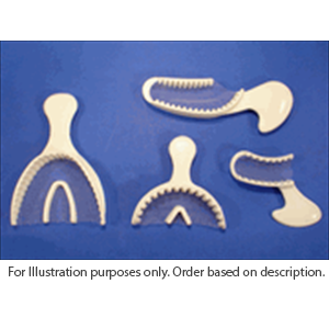 EXCELLENT BITE REGISTRATION TRAYS SIDELESS POSTERIOR 50/BX