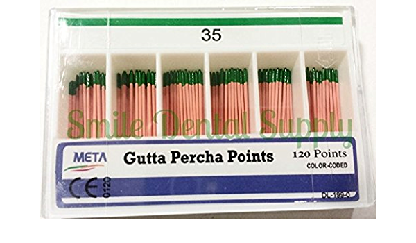 GUTTA PERCHA POINTS #35 120/PK