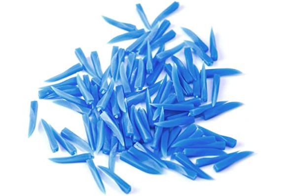 ACUWEDGES PLASTIC WEDGES 10MM BLUE 100/BG