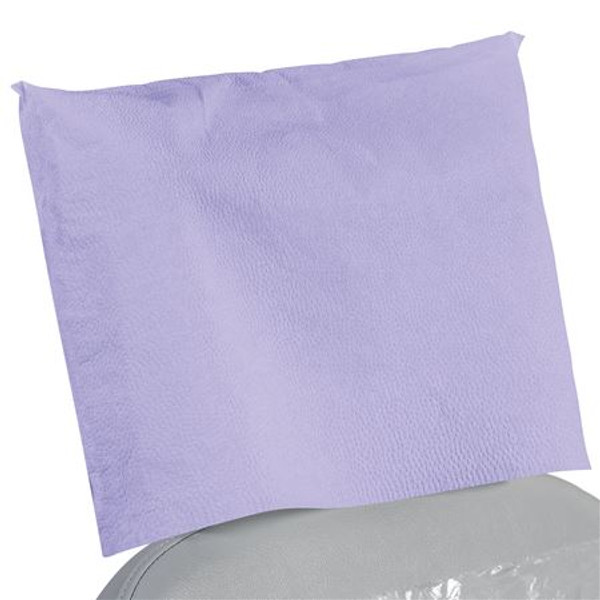 HEADREST COVER 10"X13" LAVENDER 500/BX