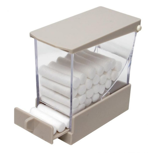 PULL STYLE COTTON ROLL DISPENSER BEIGE