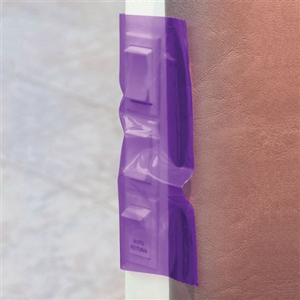 STICKY WRAP BARRIER FILM PURPLE 4" X 6" 1200/RL