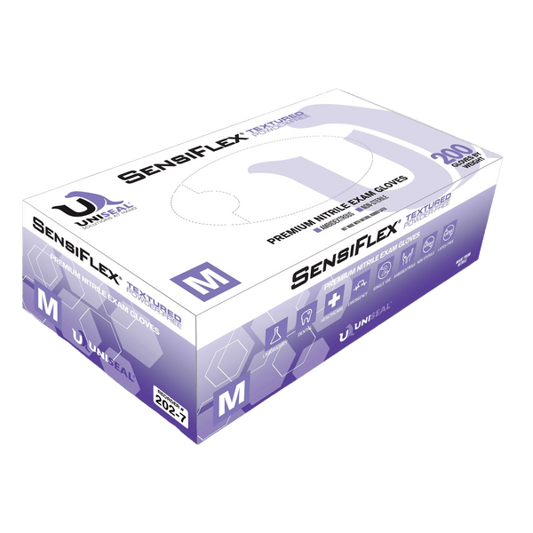 SENSI-FLEX NITRILE PF EXAM S 200/BX