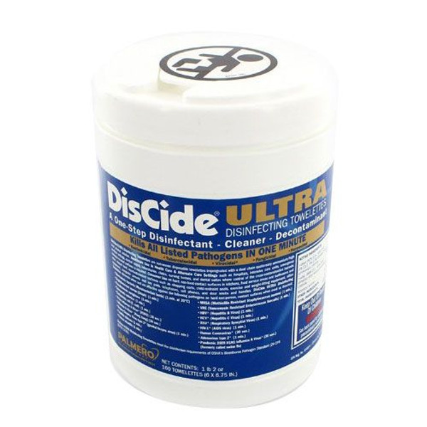 DISCIDE WIPES 160CT. TUB