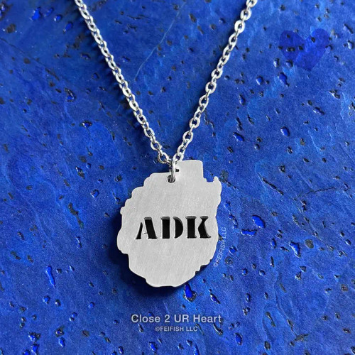 Adirondack Park Stainless Steel Necklace