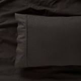 IN2LINEN Flannel Sheet Set Egyptian Cotton | Charcoal