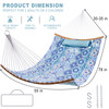 13 FT Double Quilted Fabric Hammock