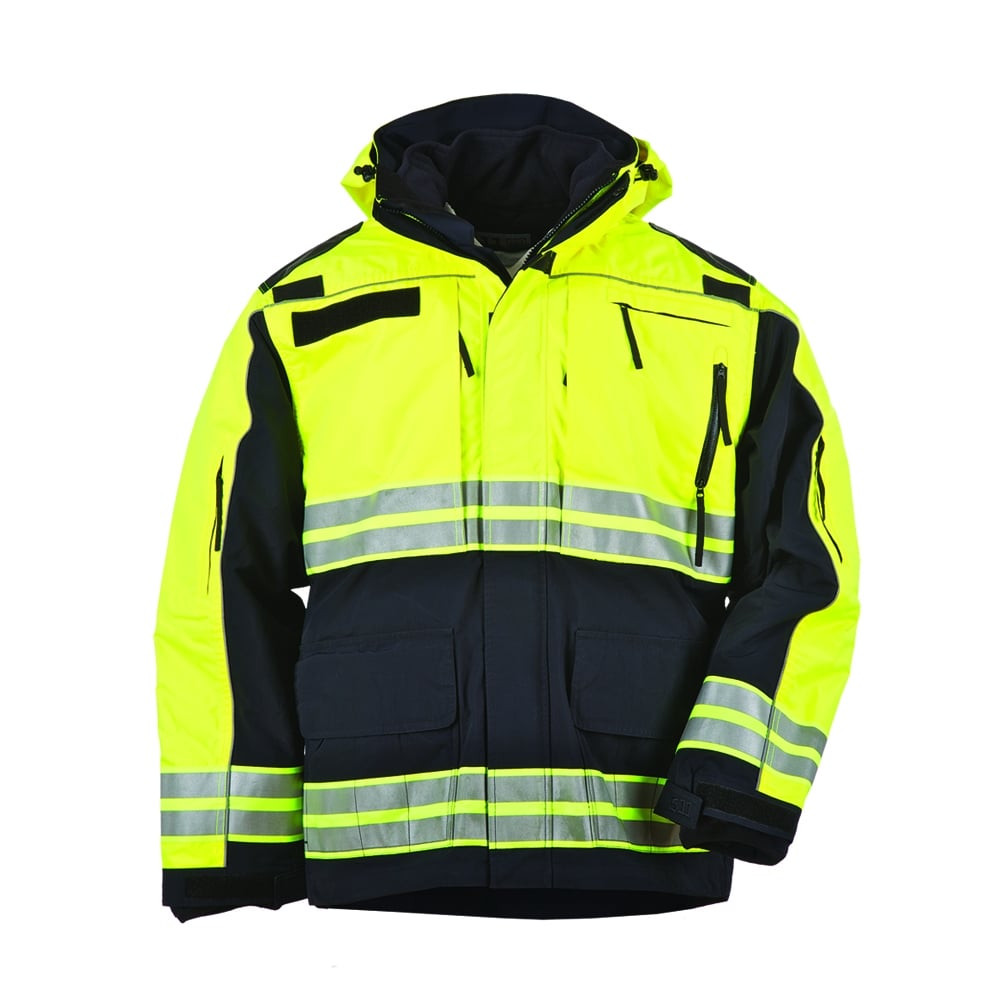 5.11 Tactical Responder Hi-Vis Parka Jacket - Dark Navy