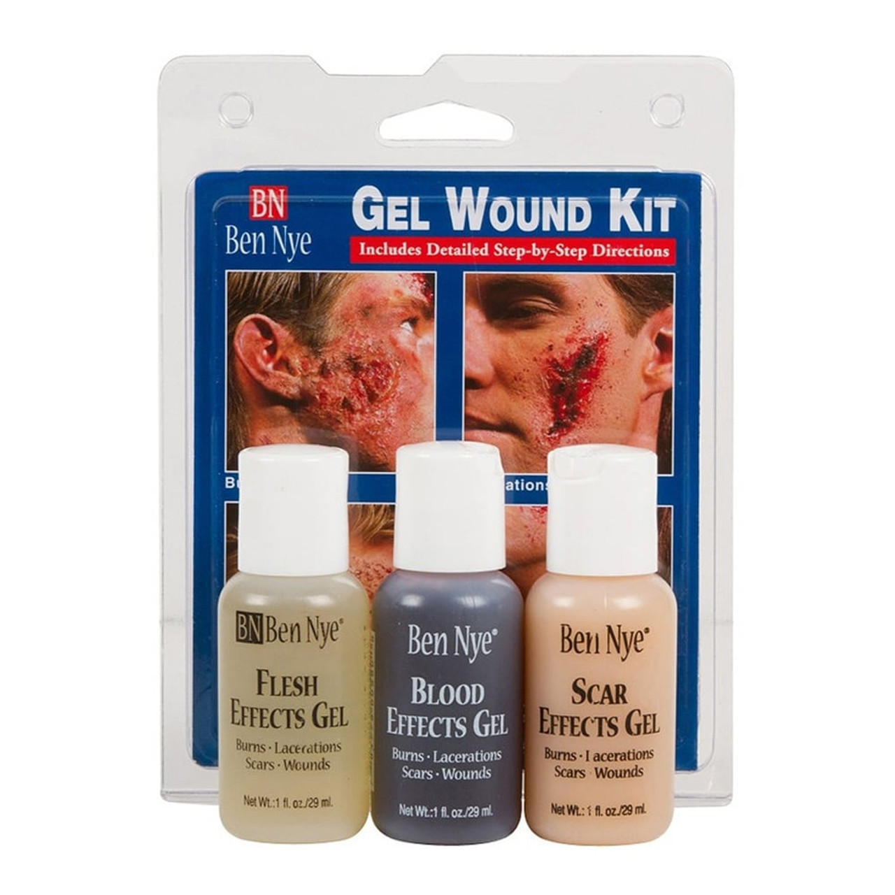 Ben Nye Gel Wound Kit | Moulage | DS Medical