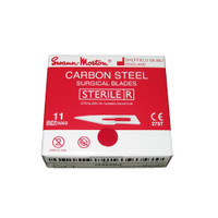 Swann Morton Sterile Carbon Steel Surgical Scalpel Blades (Box of 100)