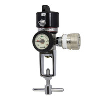 Oxylitre Compact Select-A-Flow Regulator & Self Seal Valve