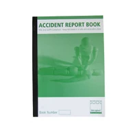 Steroplast Accident Report Book (A4)