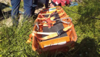 Spencer Rescue Twin Shell Split Stretcher Basket