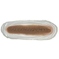 SiMoulage™ SFX Silicone Surgical Wound - Sutered