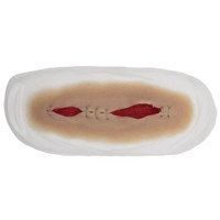 SiMoulage™ SFX Silicone Surgical Wound Burst - Sutured