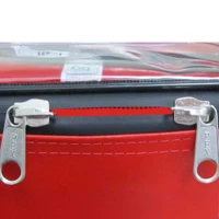DS Medical IPC Compliant Clear View Wipeable Zip Pouch - Red