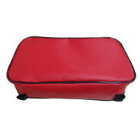 DS Medical IPC Compliant Clear View Wipeable Zip Pouch - Red