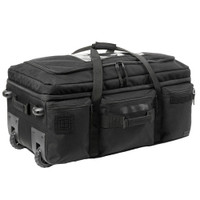 5.11 Tactical Mission Ready 3.0 Rolling Duffel Bag – side 360 view highlighting depth and reinforced corners