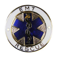 DS Medical Emergency Medical Technician Rescue Lapel Badge